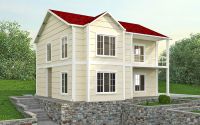 132 m² Shtëpi të Prefabrikuara Dykatëshe