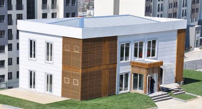 Zyra shitjesh luksoze te prefabrikuara per Projektin e Qytetit Bosphorus