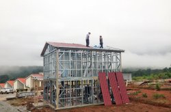 Karmod ka perfunduar nje projekt shtepie celiku ne Panama